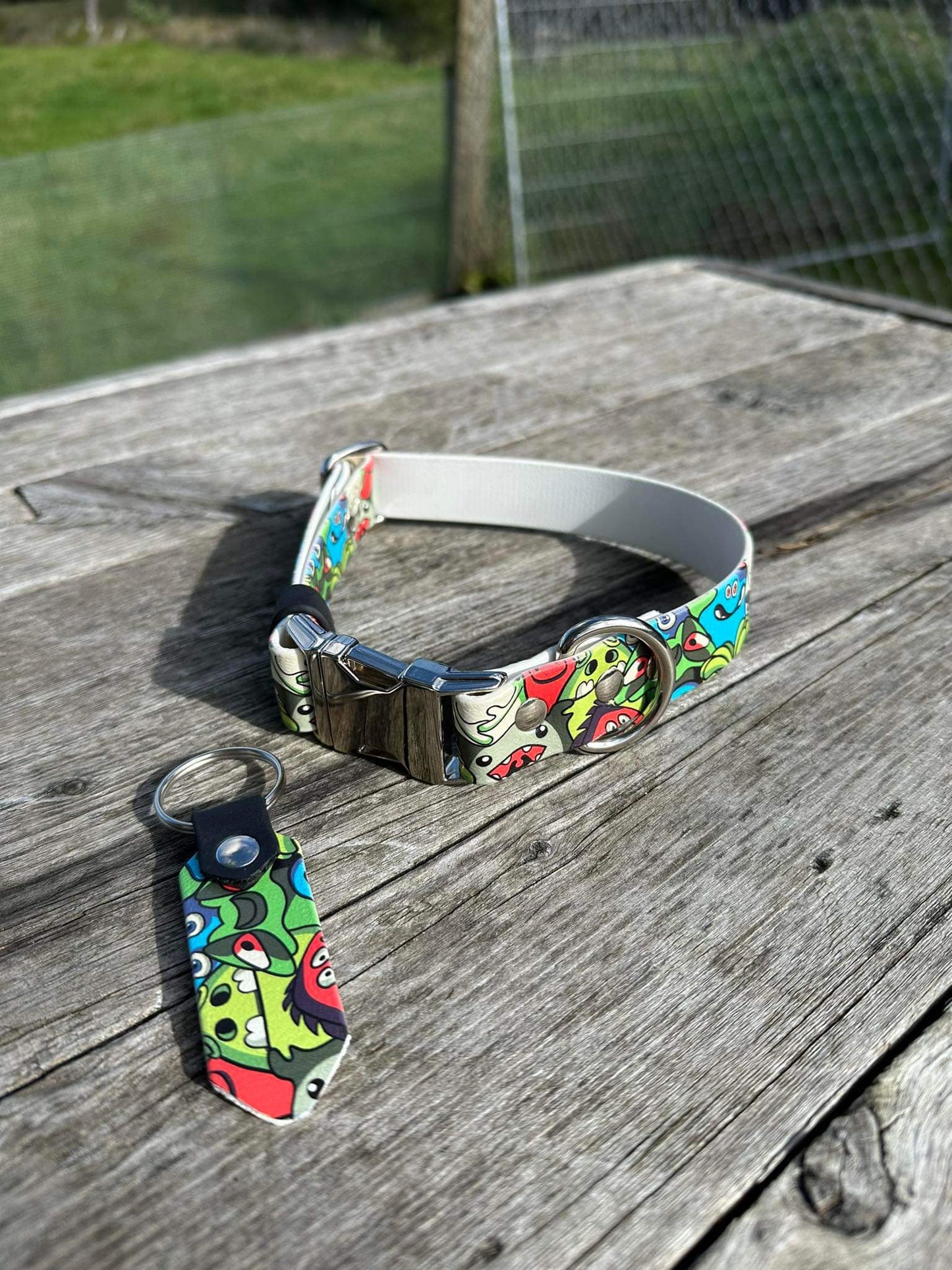 BioThane "Quick Release" Custom UV Printed Dog Collar 🤩