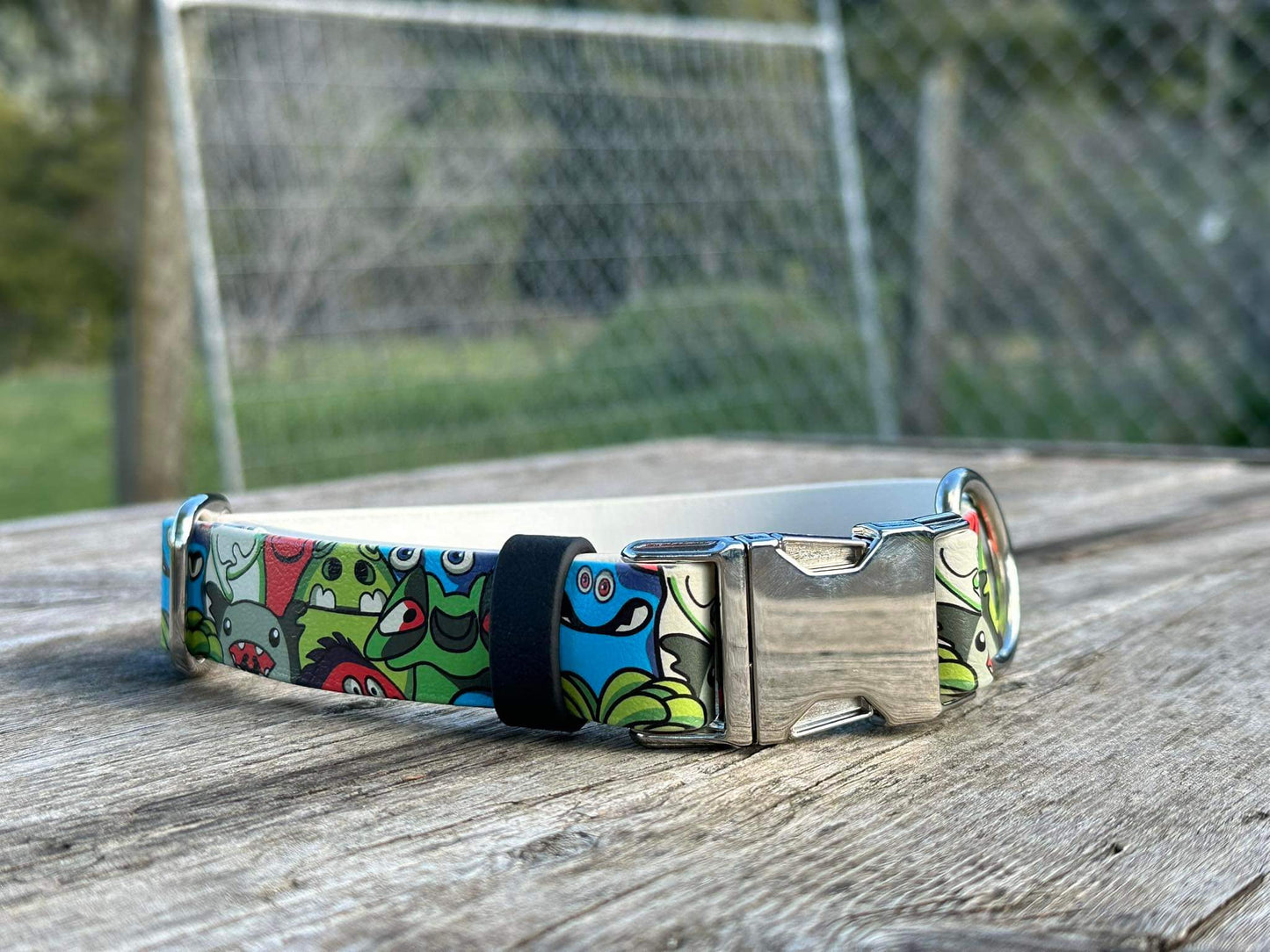 BioThane "Quick Release" Custom UV Printed Dog Collar 🤩