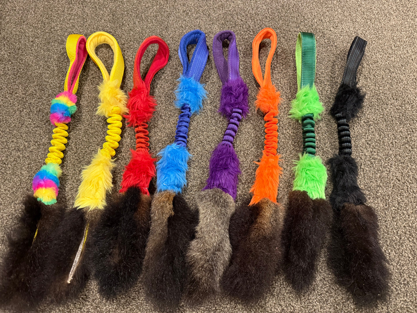 Bungee tug toy - all in one