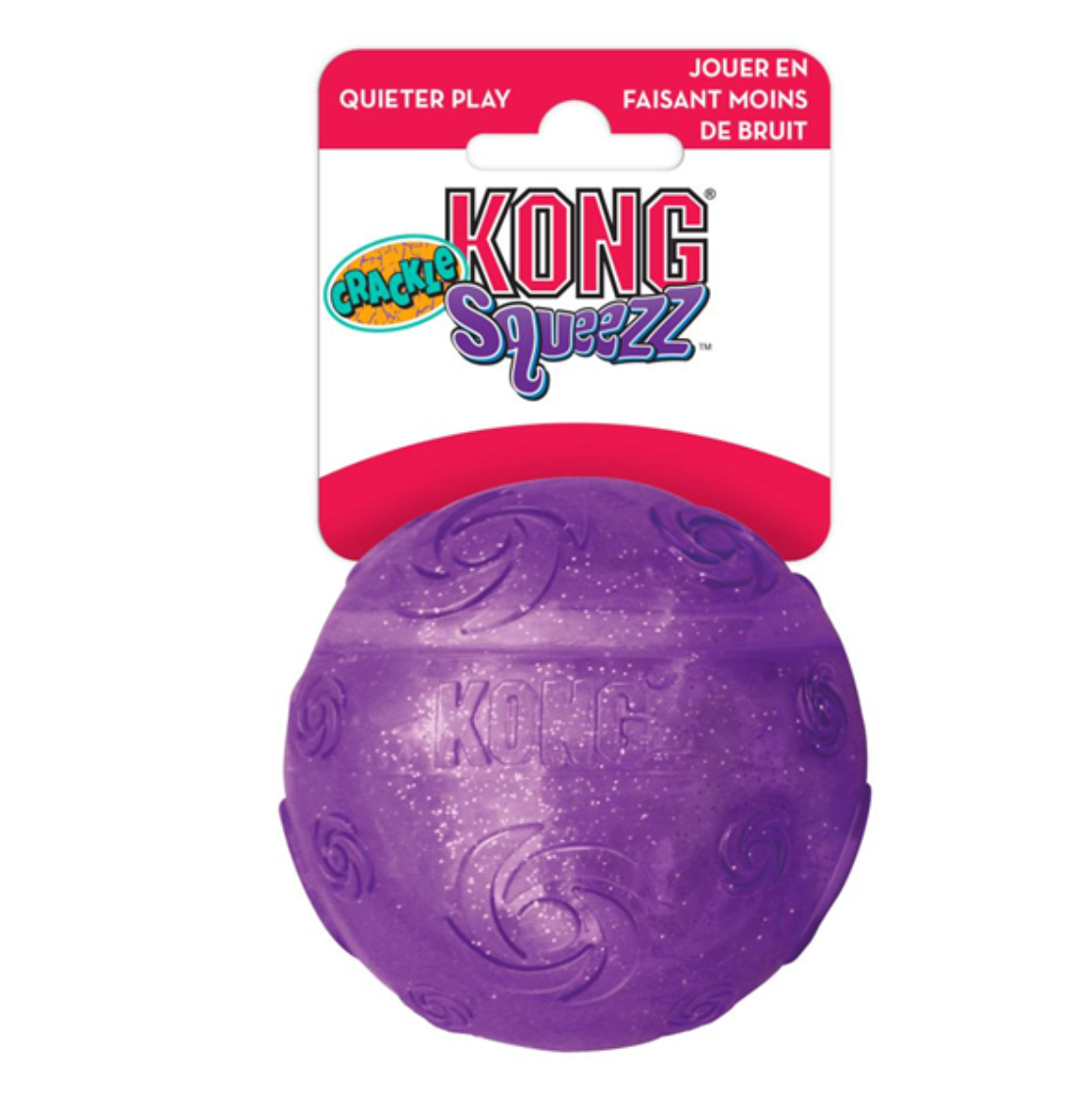 Kong Squeezz Crackle Ball-Petware-Medium-Shine Pets