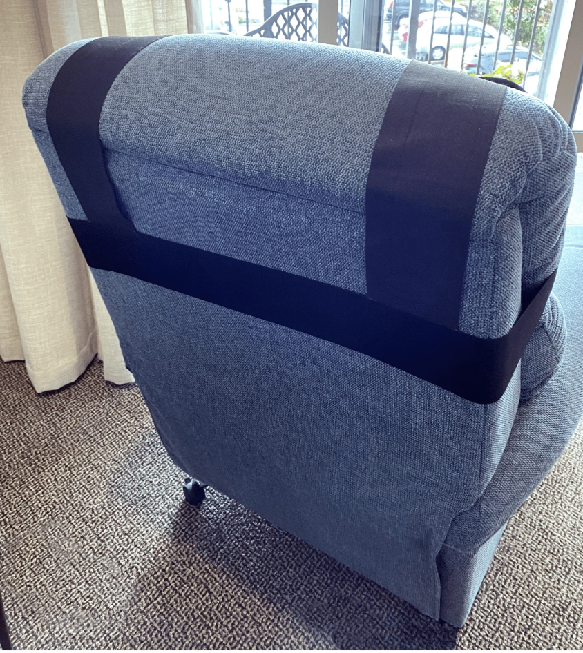 Billy Bed Recliner Protector - Black