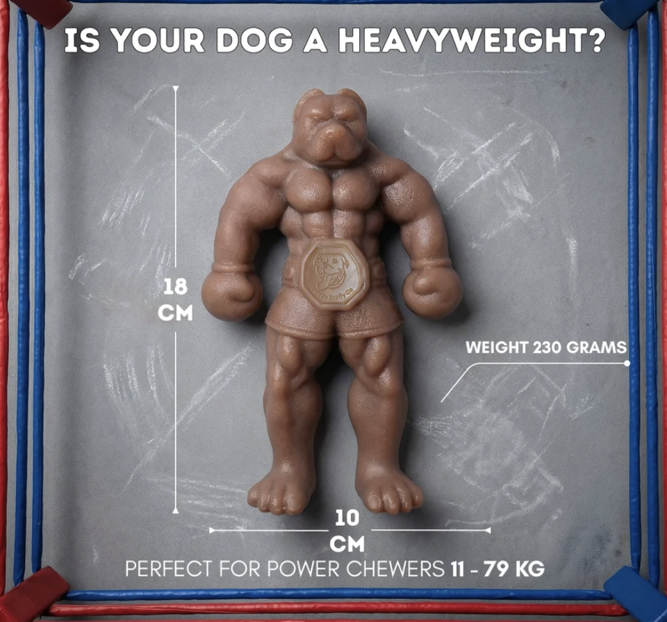 Staffy Balboa | Happy Staffy Co Chewzilla® Dog Chew Toy