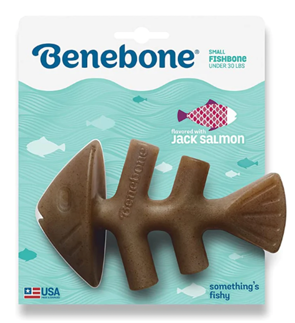 Benebone Fishbone-Liberty Pet Products-Small (up to 13kg)-Shine Pets