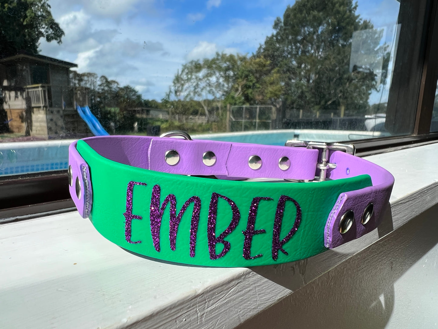 BioThane Dog Collar - Custom Mix It Up - TWO Widths and/or TWO Colours