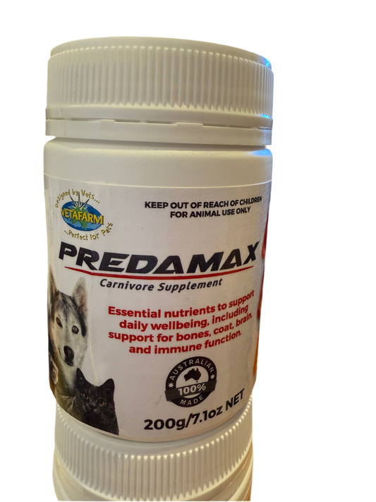 Vetafarm Predamax (Carnivore Supplement) 200gm