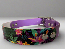 BioThane Custom Buckle UV Printed Dog Collar WITH ACCENT 🤩