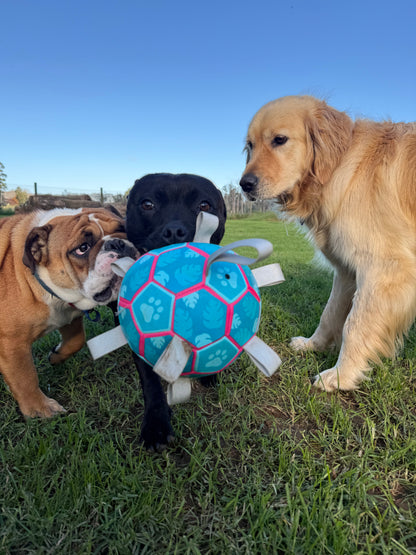 Inflatable Football with tabs 20cm