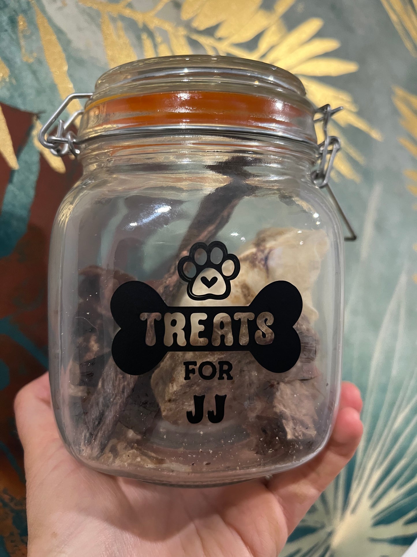 Personalised Dog Treat Jar 💝 GREAT GIFT IDEA 🎁