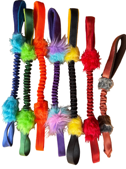 Bungee Handle Dog Training Tug Toy – Interactive Reward Toy for Dogs