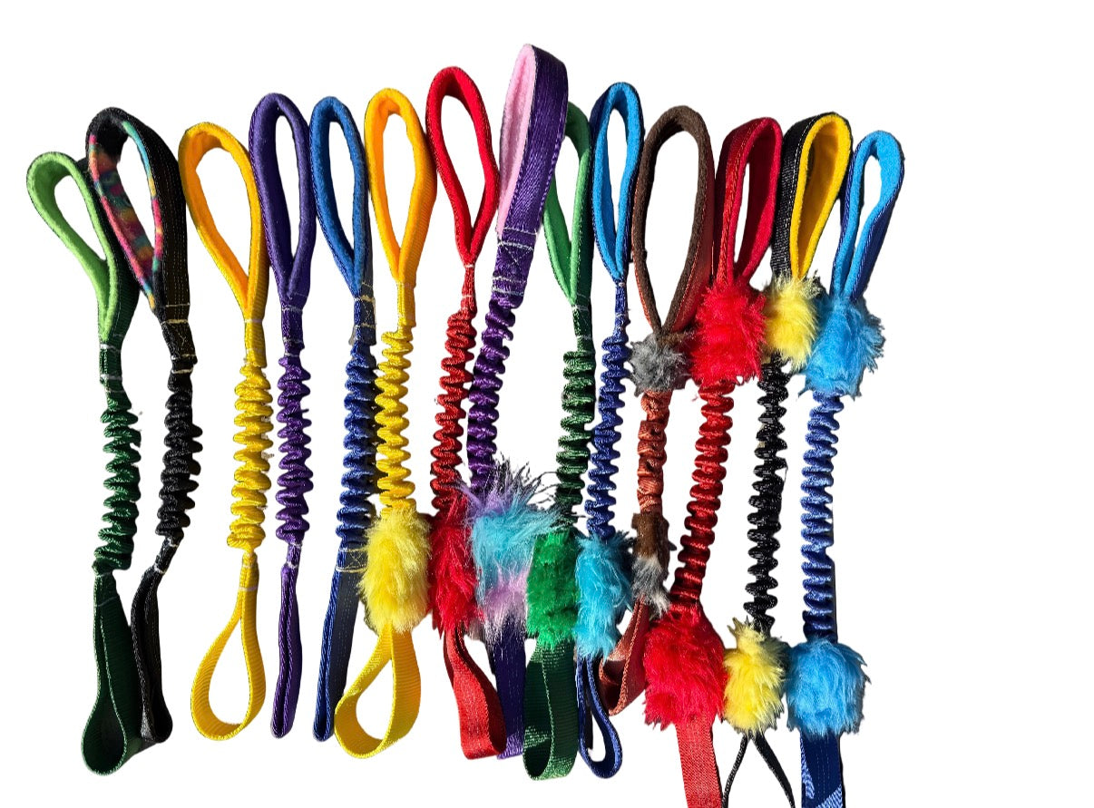 Bungee Handle Dog Training Tug Toy – Interactive Reward Toy for Dogs