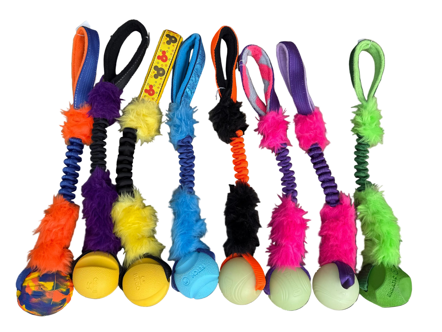 Bungee tug toy - all in one