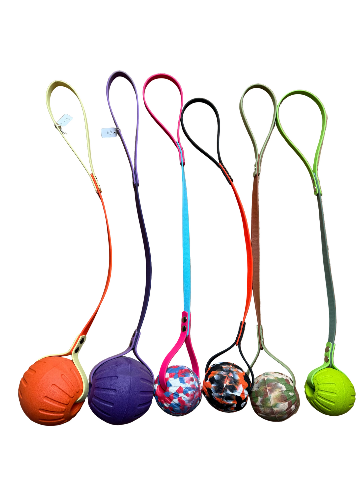BioThane Waterproof Ball Tug Toys for dogs