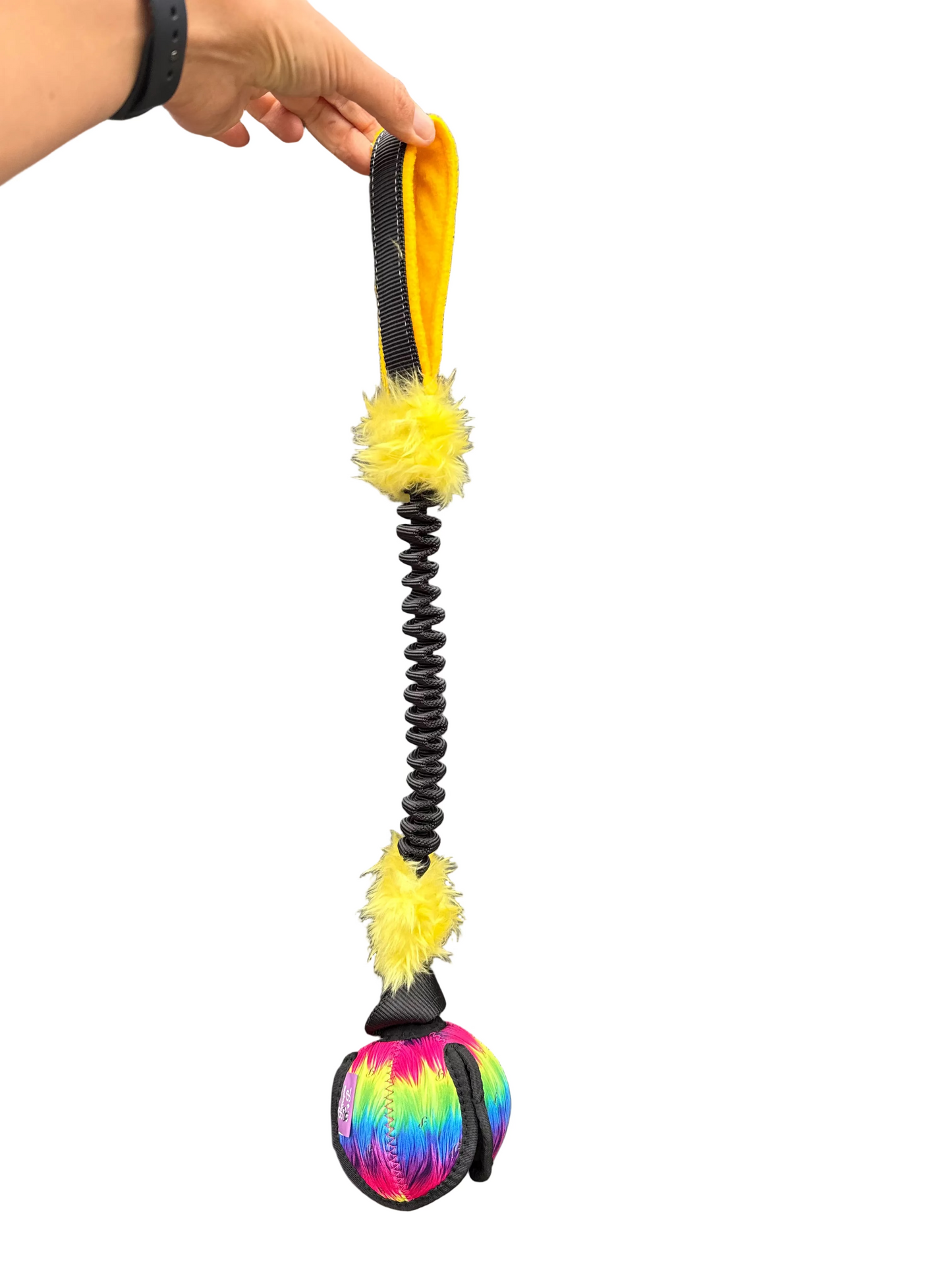 Bungee Handle Dog Training Tug Toy – Interactive Reward Toy for Dogs