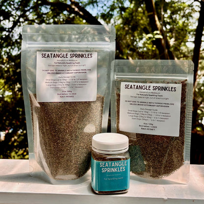 Seatangle Sprinkles - Ascophyllum Nodosum [for sparkling teeth]