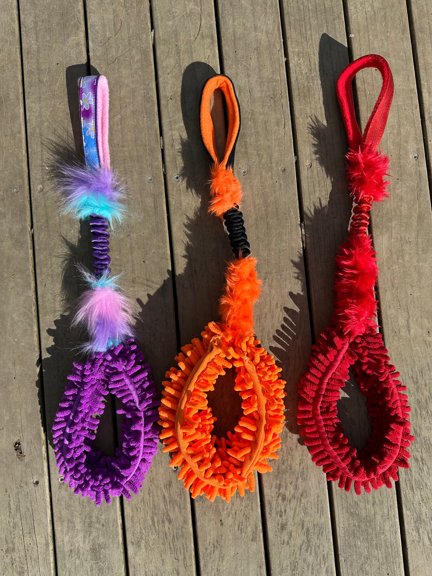 Bungee tug toy - all in one