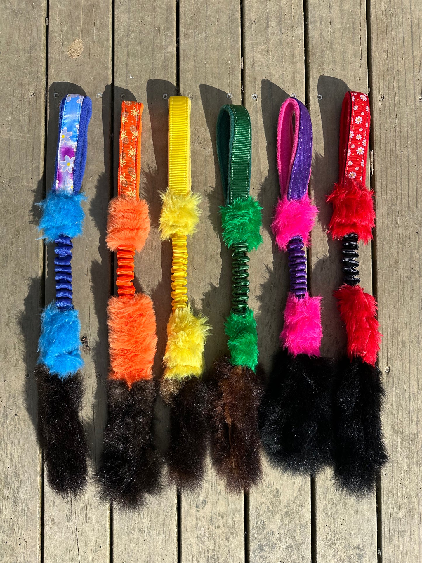 Bungee tug toy - all in one