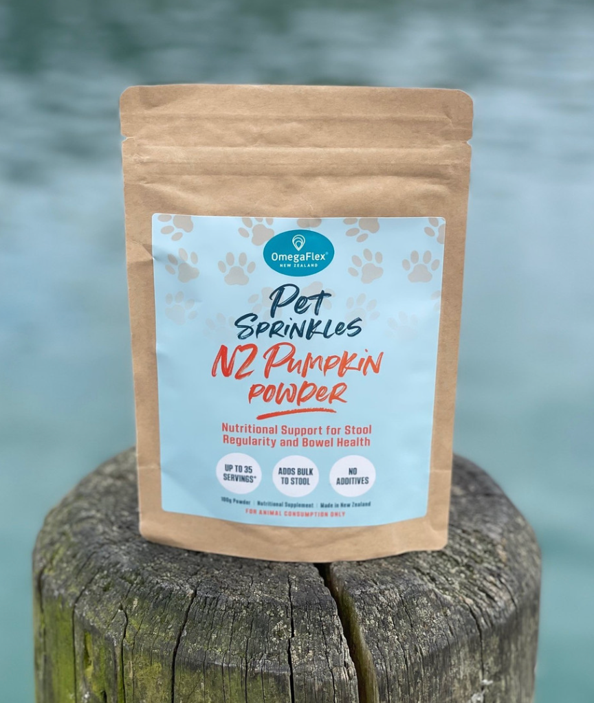 OmegaFlex - Pet Sprinkles - Pumpkin Powder 100g-OmegaFlex-Shine Pets