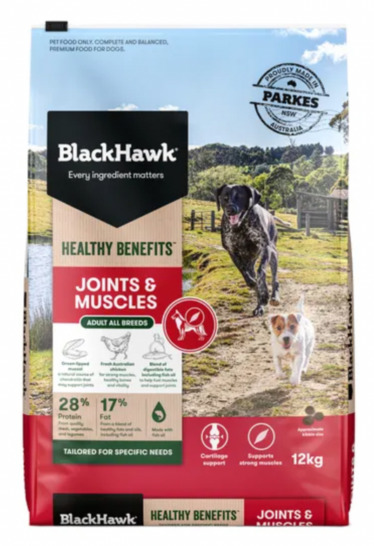BlackHawk Joints & Muscles-Masterpet-2kg-Shine Pets