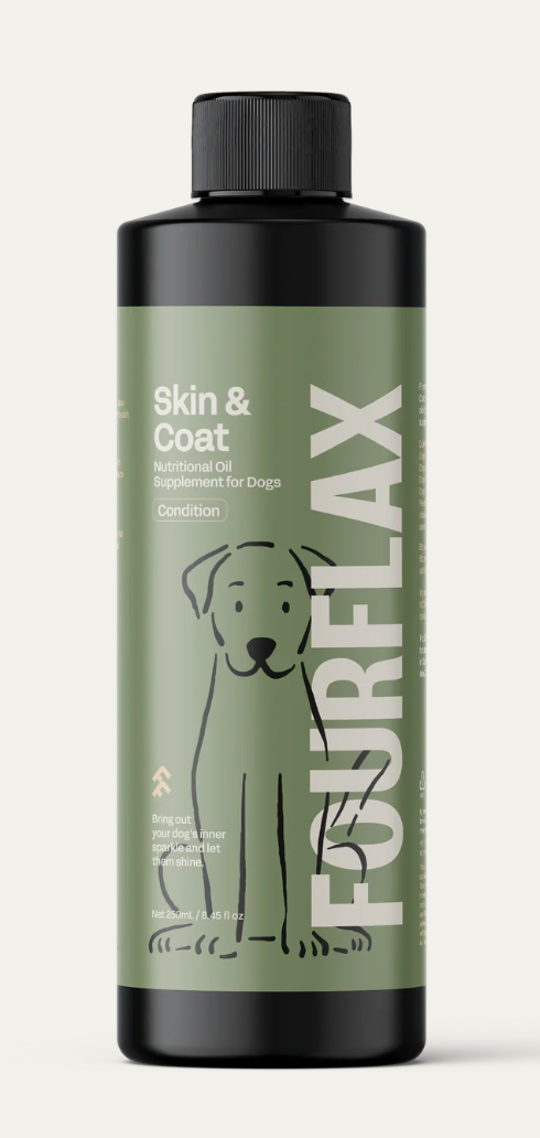 FOURFLAX Skin & Coat - Dog Supplement