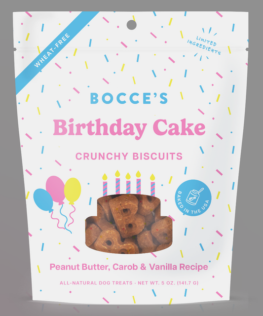 BOCCE'S Birthday Cake Crunchy Biscuits