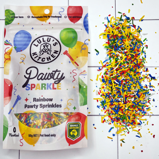 Pawty Sparkles - Sprinkles for Dogs! 🌈