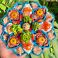 SodaPup Mandala Slowfeeder eTray-Rover Pet Products-Blue-Shine Pets