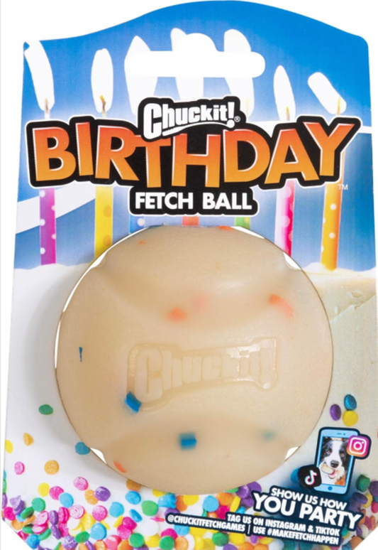 Chuckit! Birthday Fetch Ball