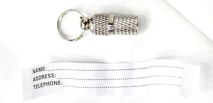 Pet ID Tube