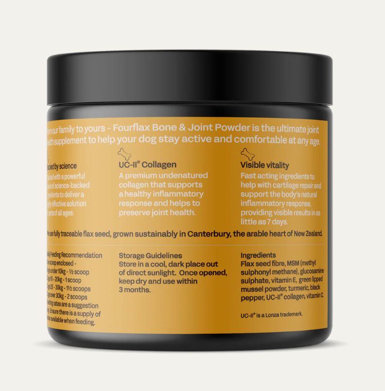 FOURFLAX Bone & Joint Powder - Dog Supplement