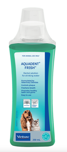 Aquadent FR3SH Water Additive for Dogs & Cats 250ml
