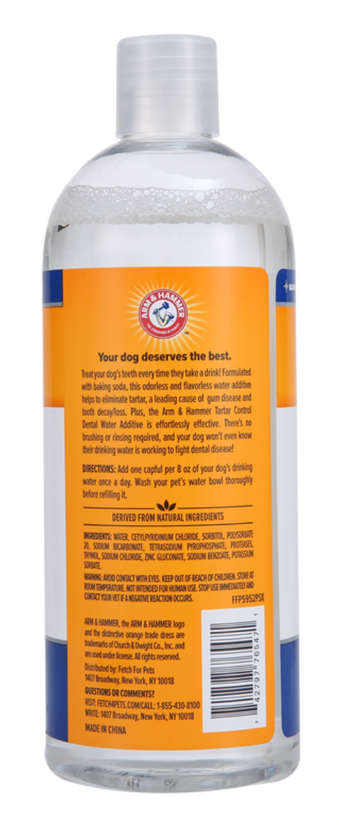 Arm & Hammer Tartar Control Dental Water Additive