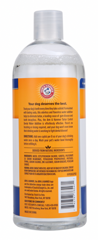 Arm & Hammer Tartar Control Dental Water Additive
