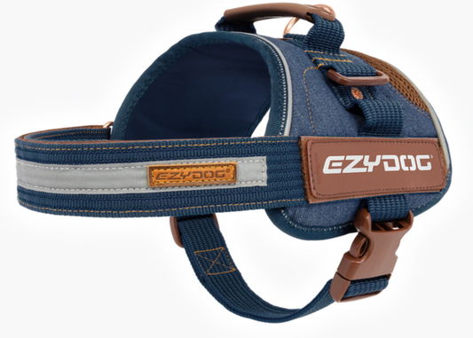 EzyDog Harness Convert Denim - Medium