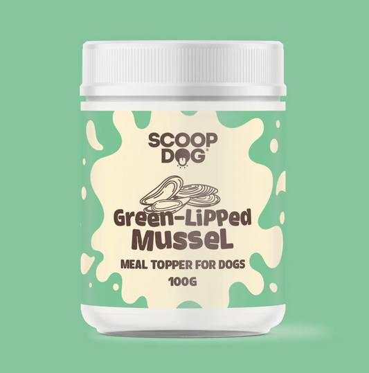 Scoop Dog Green-Lipped Mussel Topper 100g
