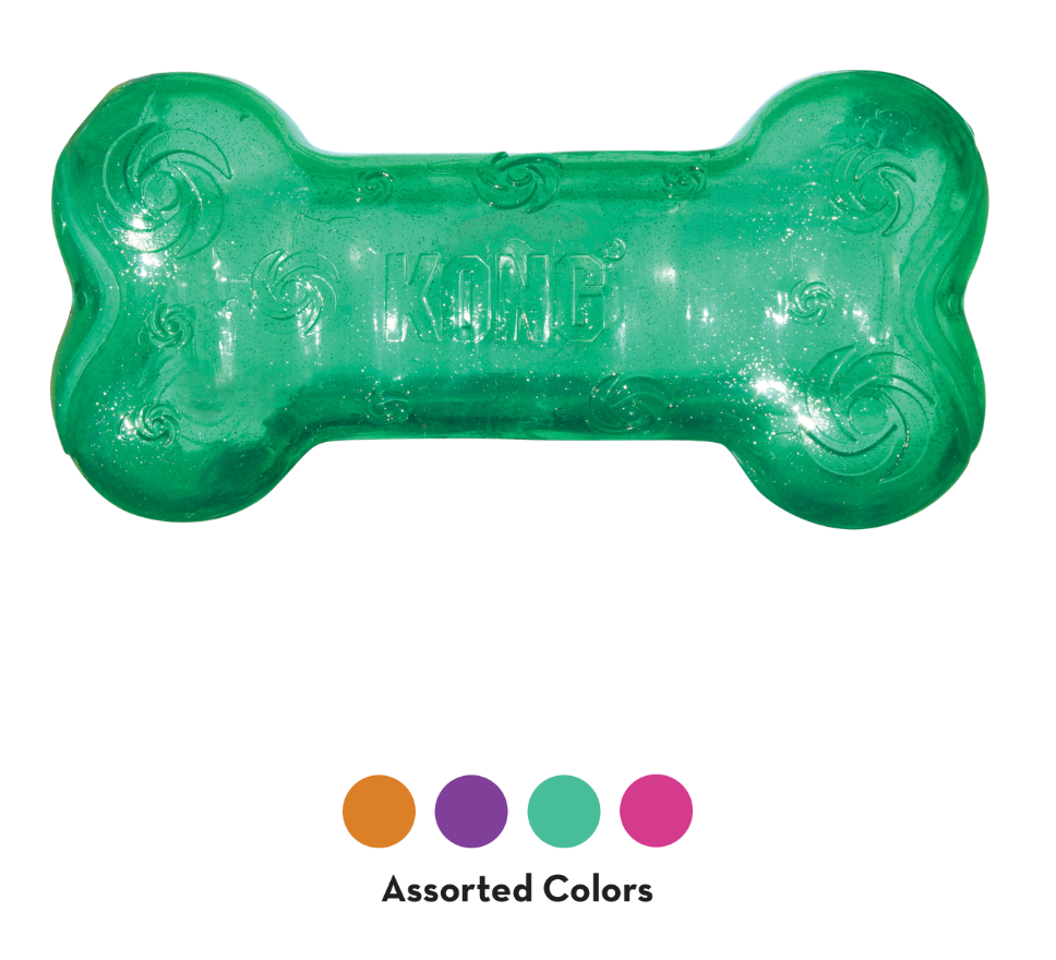 KONG Squeezz Crackle Bone