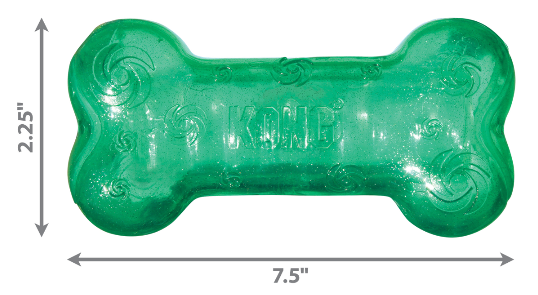 KONG Squeezz Crackle Bone