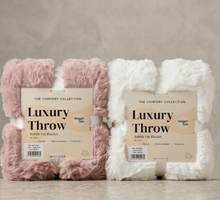 Brooklands Bubble Fur Luxury Throw