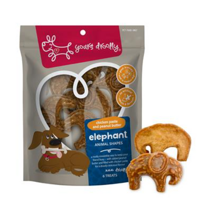 YoursDroolly Elephants w/ Chick Paste 6pk