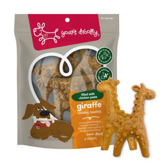 YoursDroolly Giraffes w/ Chick Paste 6pk
