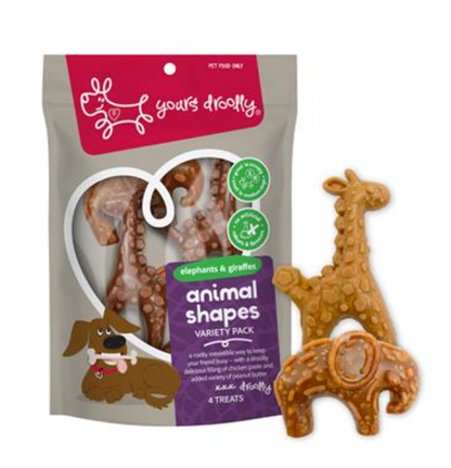 YoursDroolly Animals Variety w/ Chick Paste 4pk