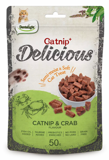 Dentalight Catnip Treats 50g