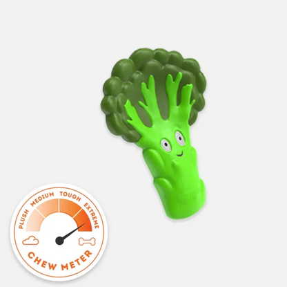 Broccoli Crunch | Happy Staffy Co Chewzilla® Dog Chew Toy