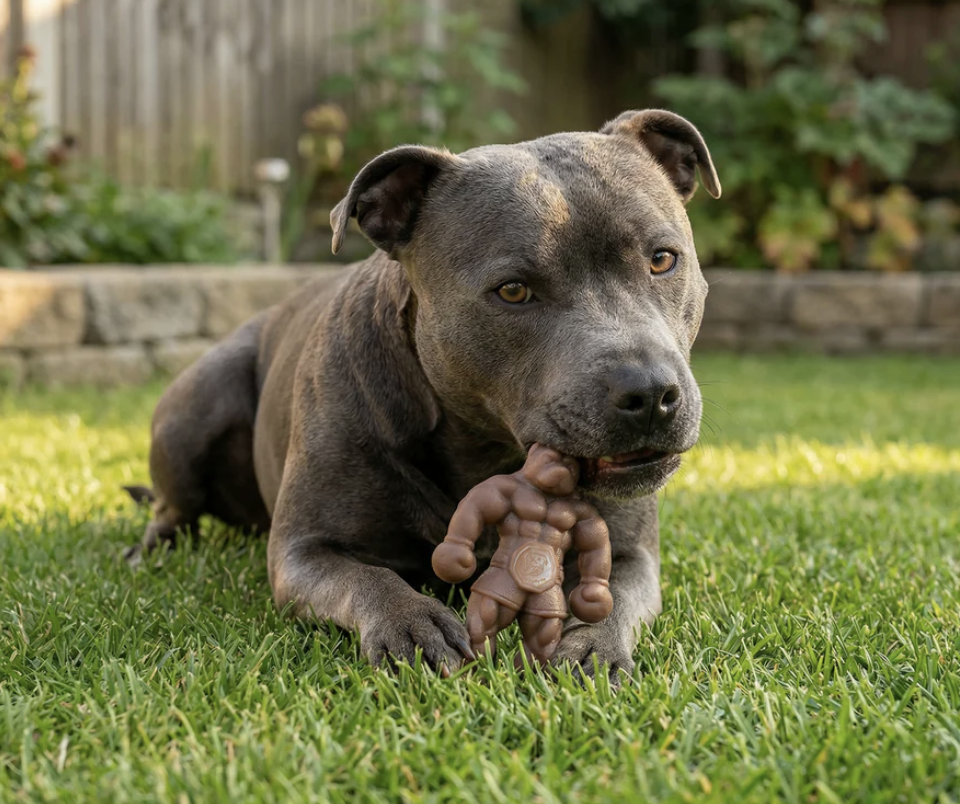 Staffy Balboa | Happy Staffy Co Chewzilla® Dog Chew Toy