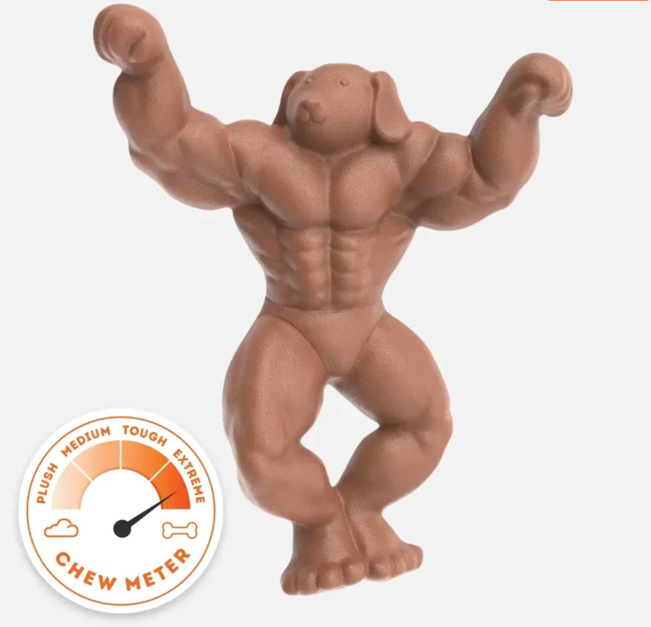 Staffy Schwarzenegger | Happy Staffy Co Chewzilla® Dog Chew Toy