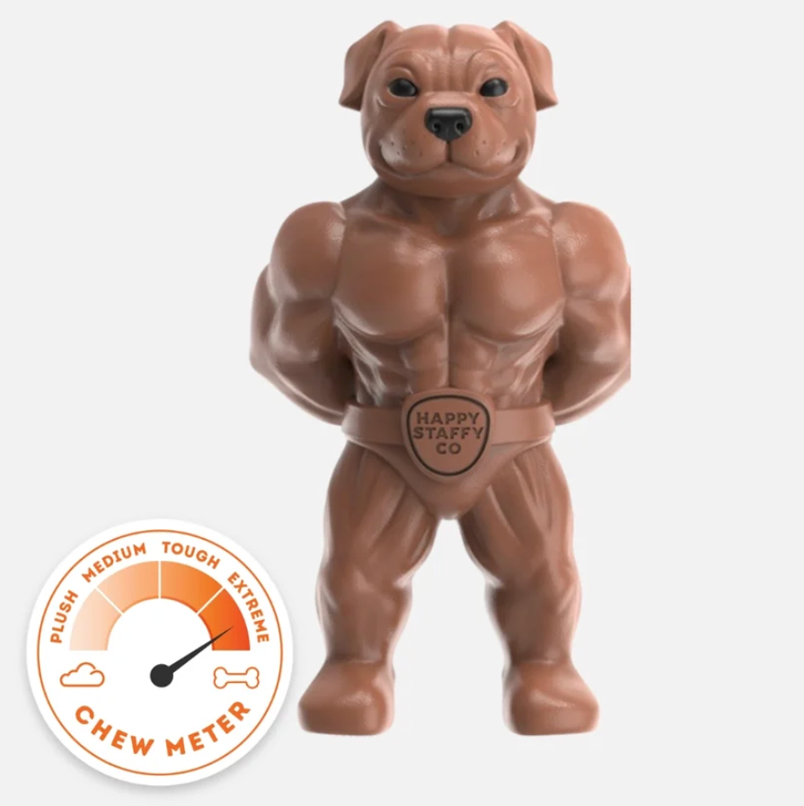 The Staffianator | Happy Staffy Co Chewzilla® Dog Chew Toy