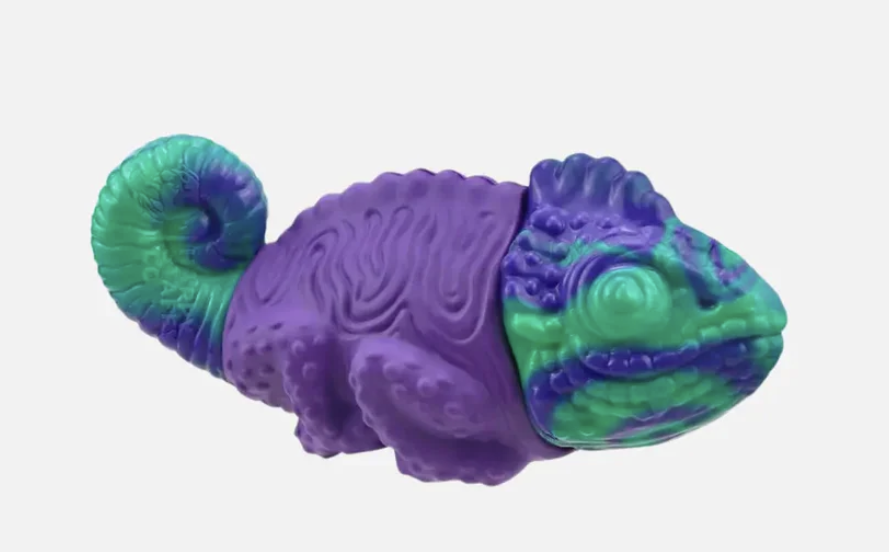 Camo The Chameleon | Happy Staffy Co Power Chewers Dog Toy