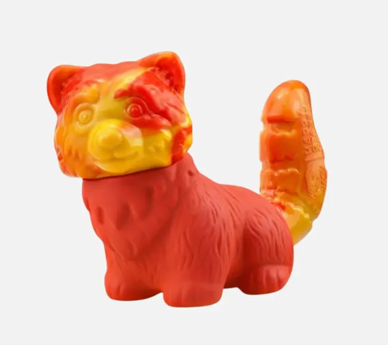 Ravi The Red Panda | Happy Staffy Co Power Chewers Dog Toy