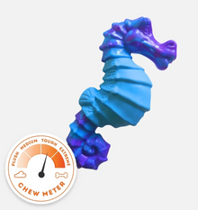 Seahorse Splash | Happy Staffy Co Power Chewers Dog Toy