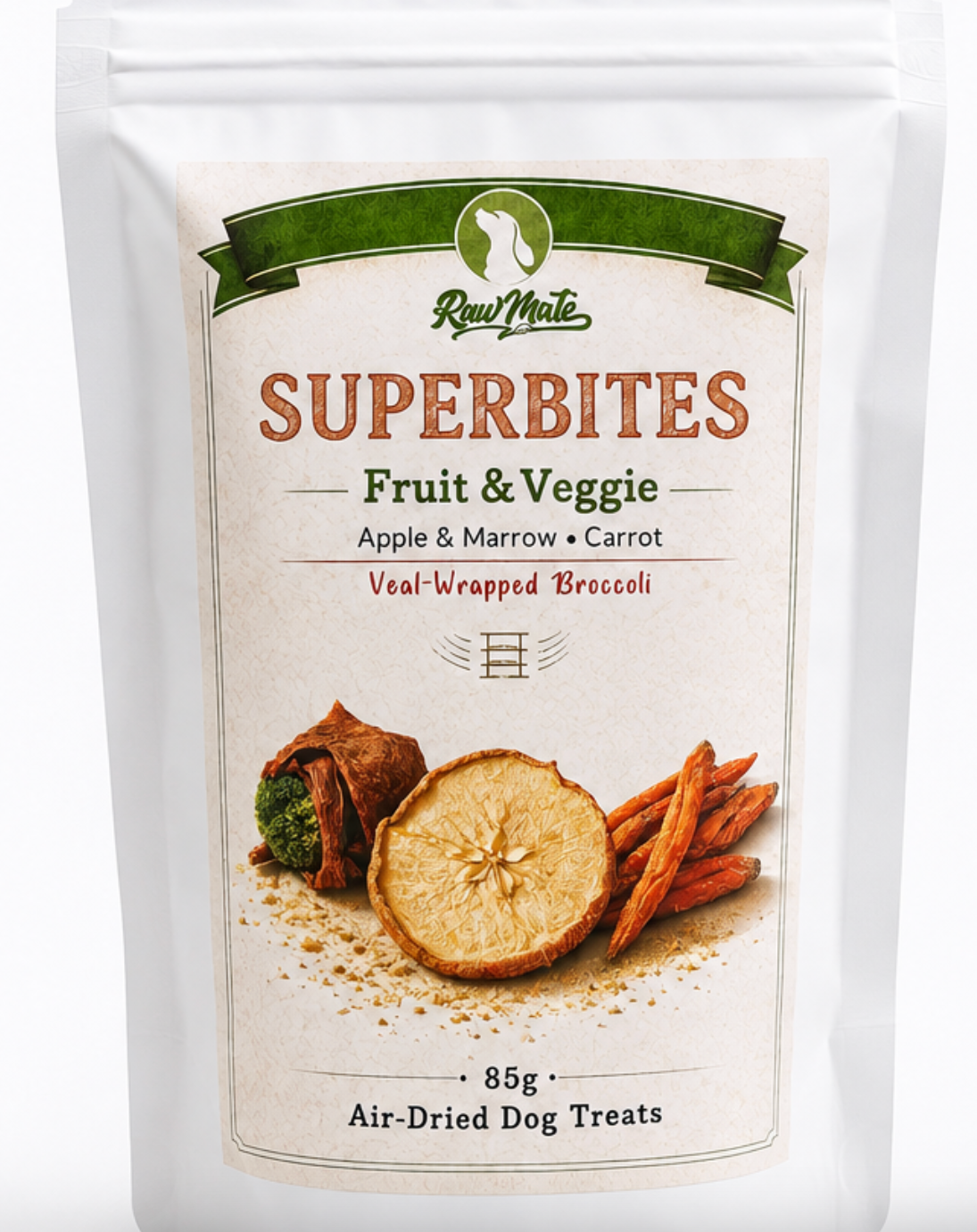 RawMate Super Bites Fruit & Veggie 85g