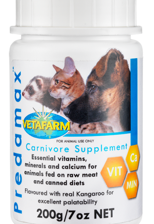 Vetafarm Predamax (Carnivore Supplement) 200gm